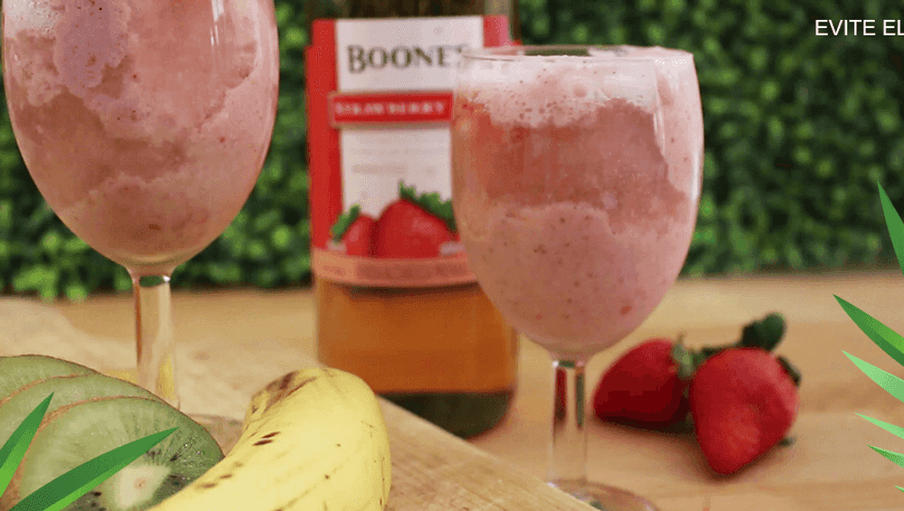 Helado de plátano y fresa boone’s