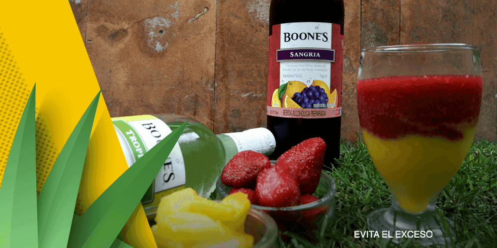 coctel slushie de verano