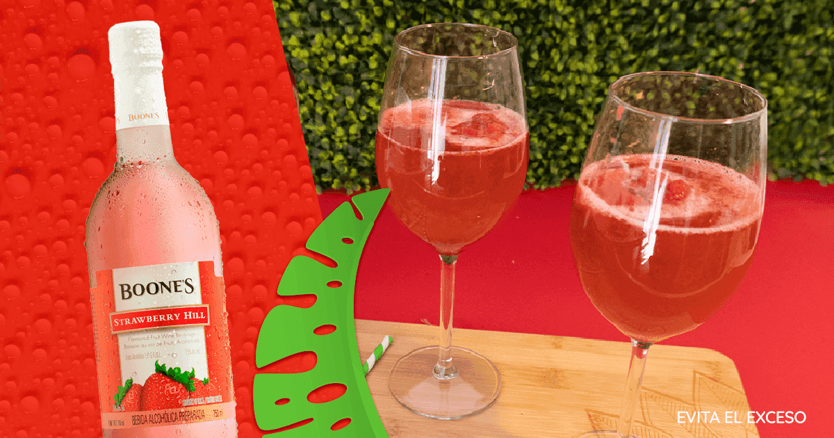 Sorbete flotante rosado