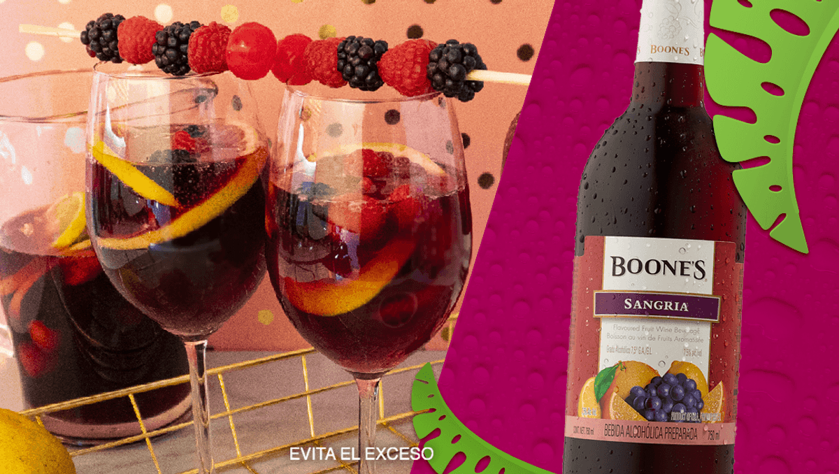 Boone’s sangría frutal