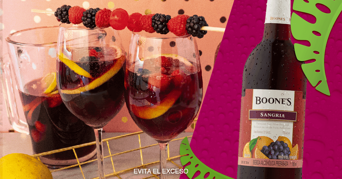 Boone’s sangría frutal